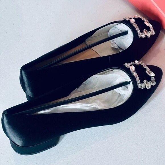 EASY SPIRIT Women's Carisma Pointy Toe Slip-on Dress Pumps shoes BLACK S… - Picture 5 of 11